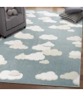 Jonathan Y SCANDINAVIAN Blue SCN105A 2ft.-11in. X 5ft. Rect. Rug