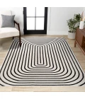 Jonathan Y SCANDINAVIAN Black SCN106B 2ft.-11in. X 5ft. Rect. Rug