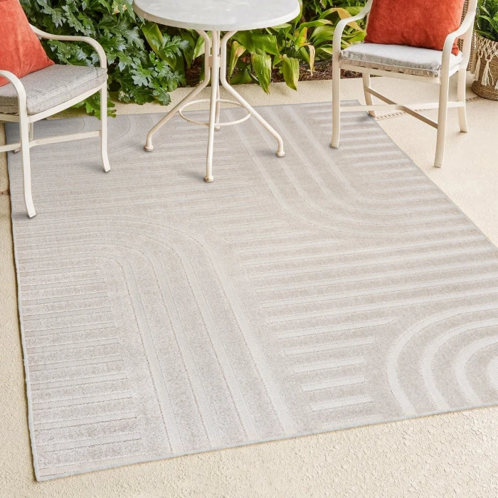 Jonathan Y SCANDINAVIAN Cream SCN107B 5ft.3in. X 7ft.7in. Rect. Rug