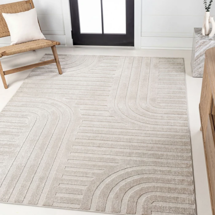 Jonathan Y SCANDINAVIAN Cream SCN107B 5ft.3in. X 7ft.7in. Rect. Rug