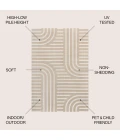 Jonathan Y SCANDINAVIAN Cream SCN108A 7ft.-10in. X 10ft. Rect. Rug