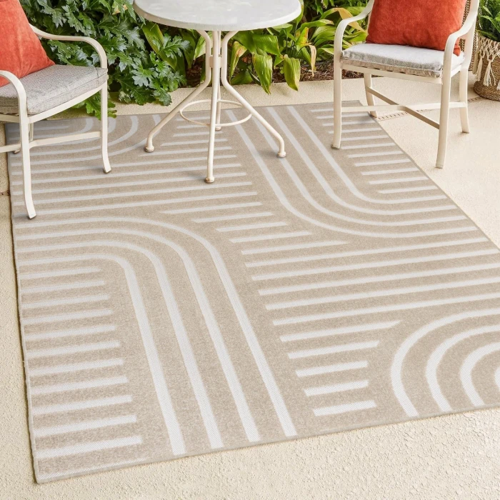 Jonathan Y SCANDINAVIAN Cream SCN108A 7ft.-10in. X 10ft. Rect. Rug