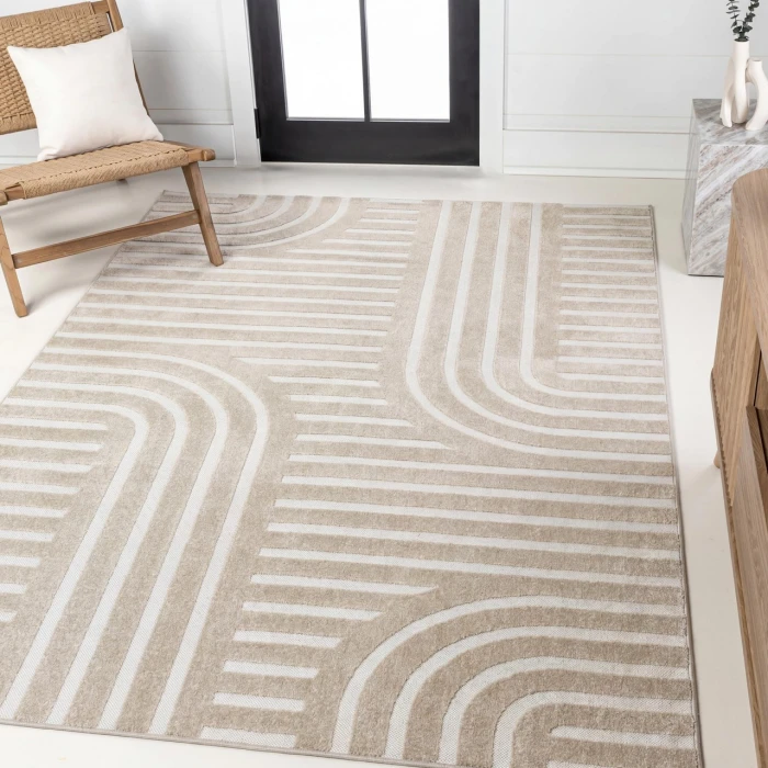 Jonathan Y SCANDINAVIAN Cream SCN108A 7ft.-10in. X 10ft. Rect. Rug