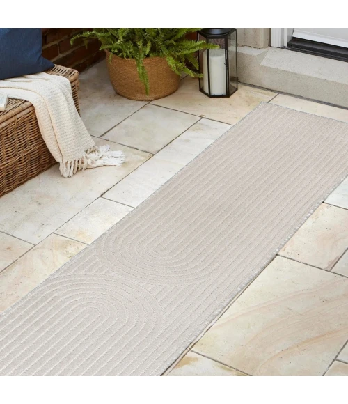 Jonathan Y SCANDINAVIAN Cream SCN109A 2ft. X 8ft. Rect. Rug