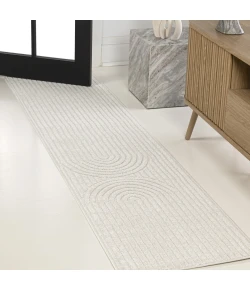 Jonathan Y SCANDINAVIAN Cream SCN109A 2ft. X 8ft. Rect. Rug