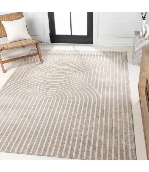 Jonathan Y SCANDINAVIAN Beige SCN109B 5ft.3in. X 7ft.7in. Rect. Rug