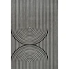 Jonathan Y SCANDINAVIAN Black SCN109C 3ft.-11in. X 6ft. Rect. Rug