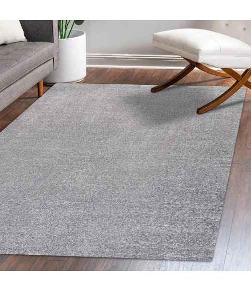 Jonathan Y SUPERSOFT Gray SEU100A 10ft. X 14ft. Rect. Rug