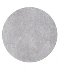 Haze Solid Low-Pile Gray 8' Round Area Rug