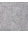 Haze Solid Low-Pile Gray 6' Square Area Rug