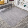 Jonathany Supersoft SEU100A Gray Area Rug 6 ft. 2 in. X 6 ft. 2 in. Square
