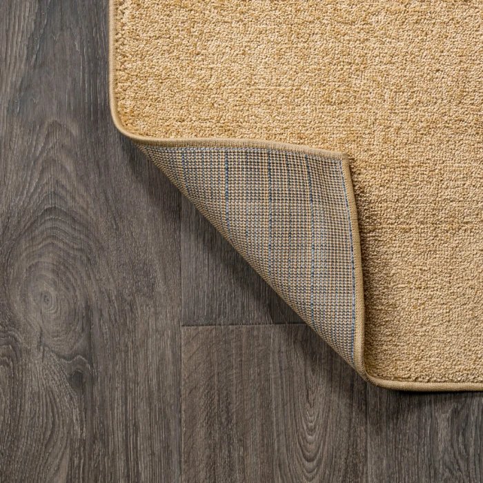 Haze Solid Low-Pile Mustard 2 ft. x 12 ft. Runner Rug