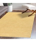 Jonathan Y SUPERSOFT Yellow SEU100B 6ft.2in. X 9ft. Rect. Rug