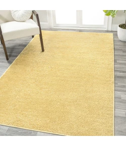 Jonathany Supersoft SEU100B Mustard Area Rug 10 ft. X 14 ft. Rectangle