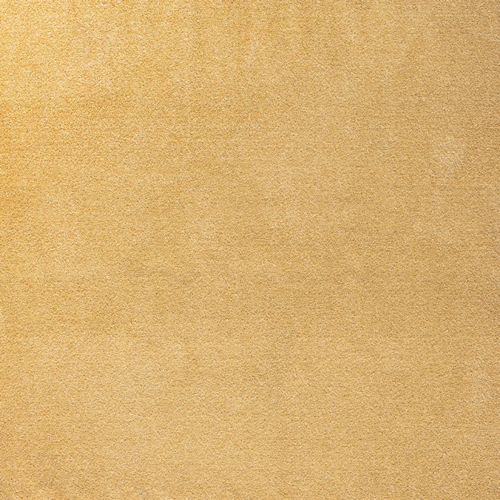 Haze Solid Low-Pile Mustard 7' Square Area Rug