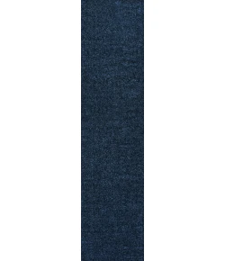 Jonathany Supersoft SEU100C Navy Area Rug 2 ft. X 14 ft. Runner