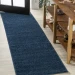 Jonathany Supersoft SEU100C Navy Area Rug 2 ft. X 8 ft. Runner