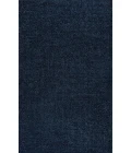 Haze Solid Low-Pile Navy 4 ft. x 6 ft. Area Rug