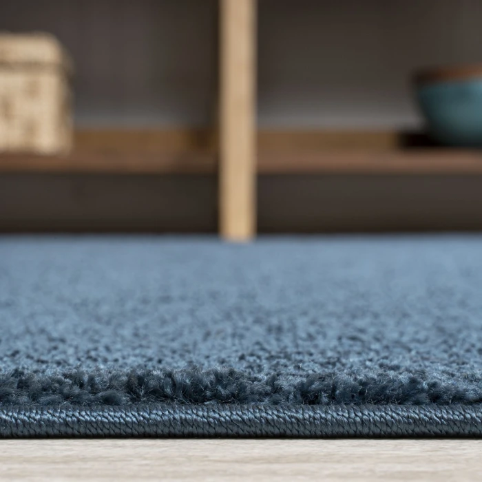Jonathan Y SUPERSOFT Blue SEU100C 10ft. X 14ft. Rect. Rug