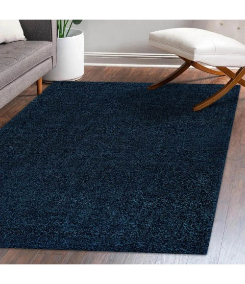 Jonathan Y SUPERSOFT Blue SEU100C 12ft. X 15ft. Rect. Rug