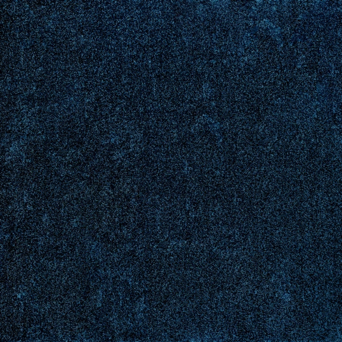 Haze Solid Low-Pile Navy 7' Square Area Rug