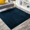 Jonathany Supersoft SEU100C Navy Area Rug 6 ft. 2 in. X 6 ft. 2 in. Square