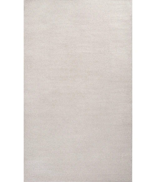 Haze Solid Low-Pile Ivory 5 ft. x 8 ft. Area Rug