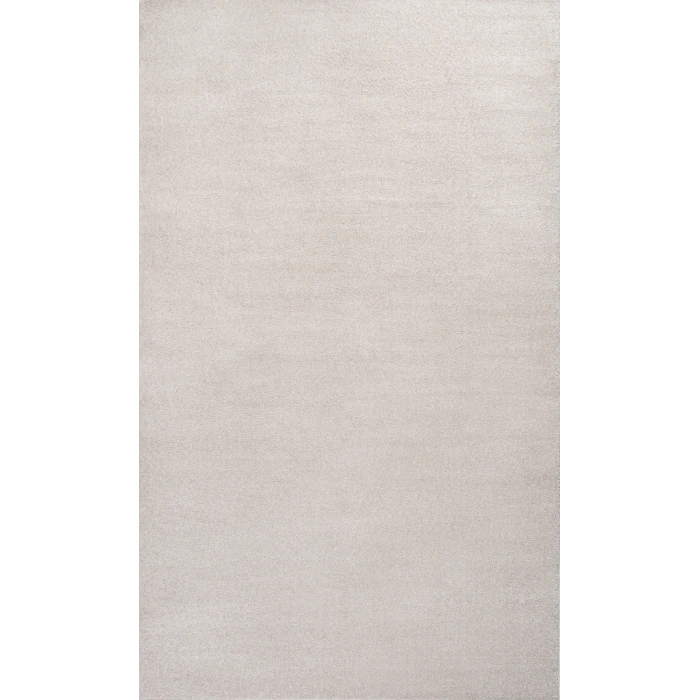 Haze Solid Low-Pile Ivory 8 ft. x 10 ft. Area Rug
