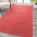 Jonathany Supersoft SEU100E Red Area Rug 6 ft. 2 in. X 9 ft. Rectangle