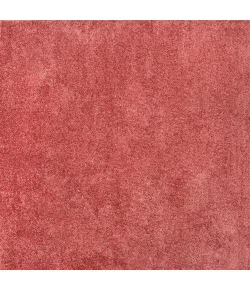 Jonathan Y SUPERSOFT Orange SEU100M 9ft. Square Rug