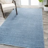Jonathany Supersoft SEU100F Classic Blue Area Rug 12 ft. X 15 ft. Rectangle
