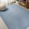 Jonathany Supersoft SEU100F Classic Blue Area Rug 5 ft. X 8 ft. Rectangle