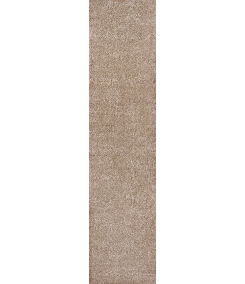 Jonathan Y SUPERSOFT Beige SEU100G 2ft. X 12ft. Rect. Rug