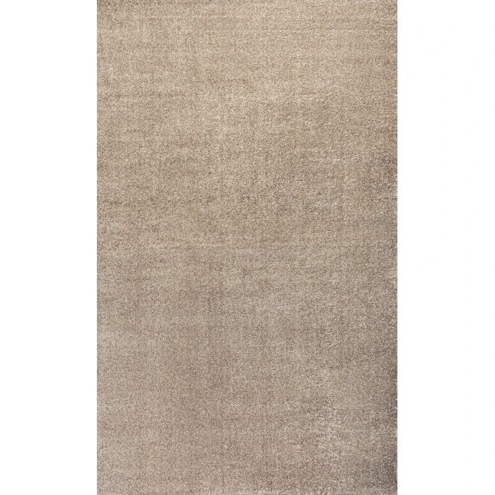 Haze Solid Low-Pile Beige 8 ft. x 10 ft. Area Rug