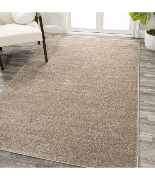 Jonathan Y SUPERSOFT Beige SEU100G 12ft. X 15ft. Rect. Rug