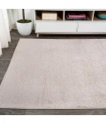Haze Solid Low-Pile Beige 6 ft. x 9 ft. Area Rug