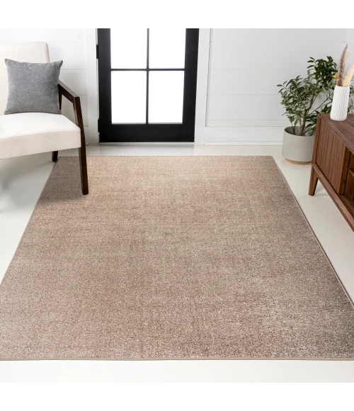 Jonathan Y SUPERSOFT Beige SEU100G 12ft. X 15ft. Rect. Rug
