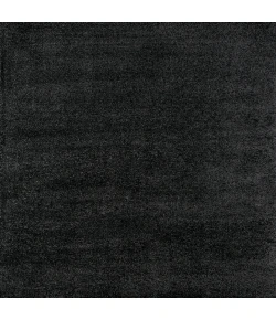 Jonathany Supersoft SEU100I Black Area Rug 9 ft. X 9 ft. Square
