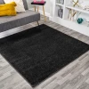 Jonathany Supersoft SEU100I Black Area Rug 9 ft. X 9 ft. Square