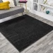 Jonathany Supersoft SEU100I Black Area Rug 5 ft. 3 in. X 5 ft. 3 in. Square