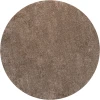 Jonathan Y SUPERSOFT Brown SEU100J 4ft. Round Rug