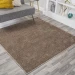 Jonathany Supersoft SEU100J Brown Area Rug 5 ft. 3 in. X 5 ft. 3 in. Square