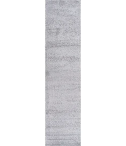 Jonathany Supersoft SEU100K Light Gray Area Rug 2 ft. X 14 ft. Runner