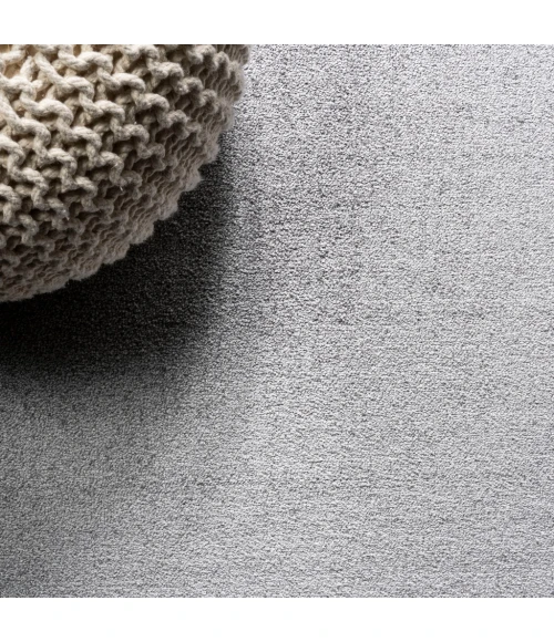 Haze Solid Low-Pile Light Gray 5 ft. x 8 ft. Area Rug