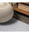 Haze Solid Low-Pile Light Gray 5 ft. x 8 ft. Area Rug