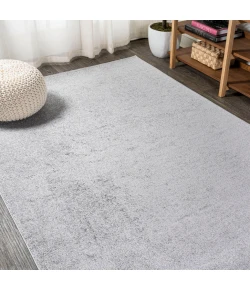Jonathany Supersoft SEU100K Light Gray Area Rug 4 ft. X 6 ft. Rectangle