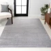 Jonathany Supersoft SEU100K Light Gray Area Rug 4 ft. X 6 ft. Rectangle