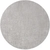 Jonathan Y SUPERSOFT Gray SEU100K 4ft. Round Rug