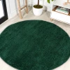 Jonathany Supersoft SEU100L Emerald Area Rug 5 ft. 3 in. X 5 ft. 3 in. Round