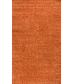 Jonathany Supersoft SEU100M Orange Area Rug 5 ft. X 8 ft. Rectangle